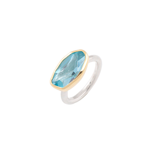 AQUA MARINA 5ct RING