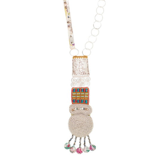 HANDCRAFTED SILVER NECKLACE