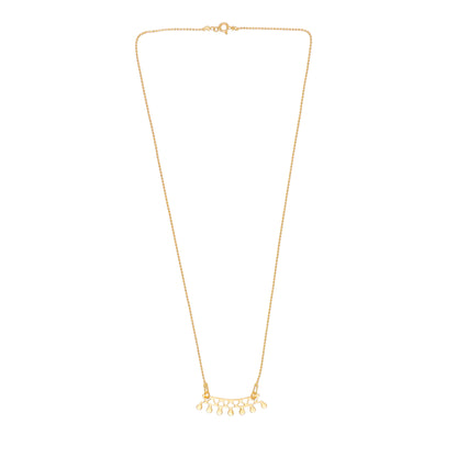 TINOS GOLD PLATED SILVER NECKLACE