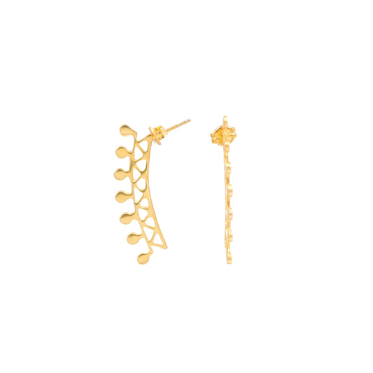 TINOS GOLD PLATED EARRINGS