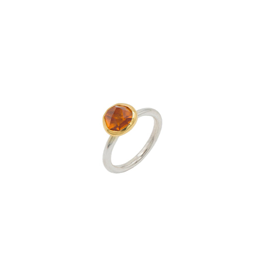 CITRIN 2ct RING