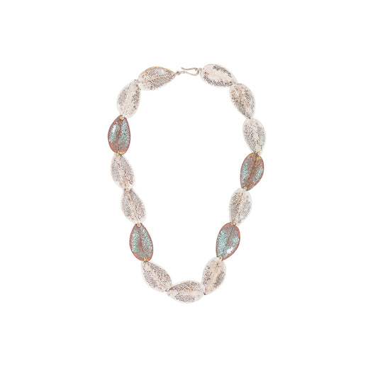 SAGE LEAVES NECKLACE