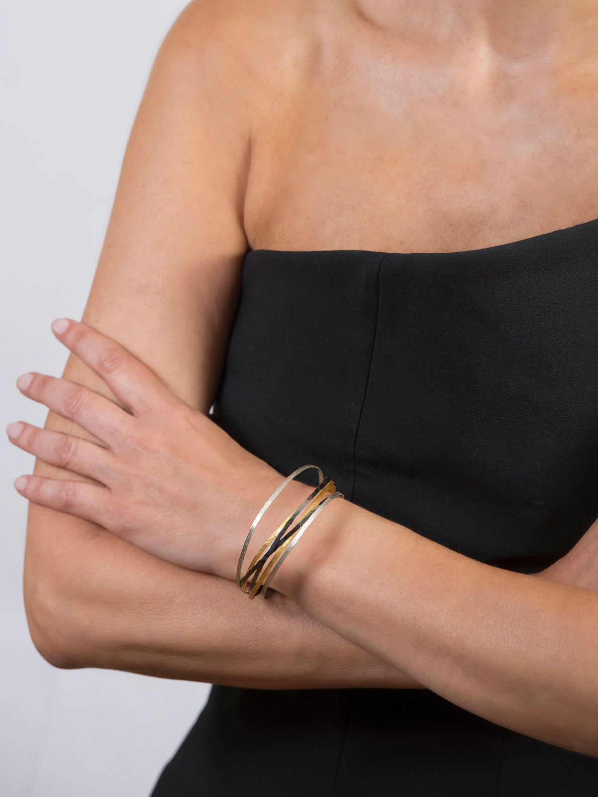 TRICOLOR SILVER BRACELET