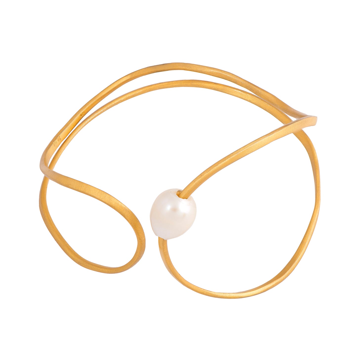 GOLD PLATED SILVER BRACELET