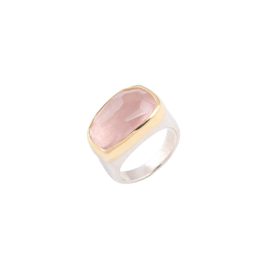 ROSE QUARTZ 13,5ct RING