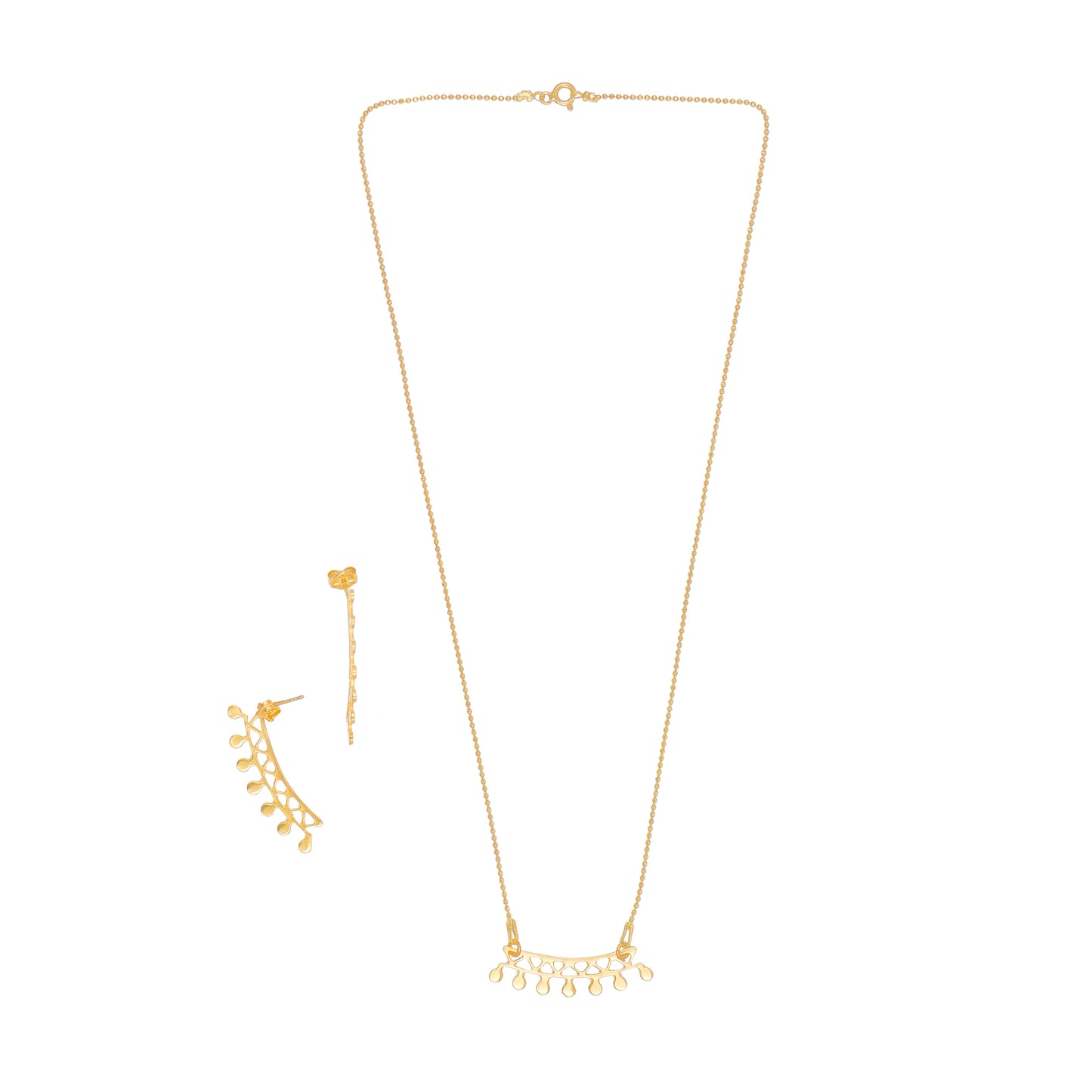 TINOS GOLD PLATED EARRINGS