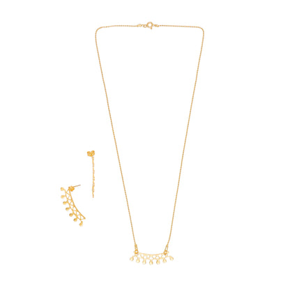 TINOS GOLD PLATED EARRINGS